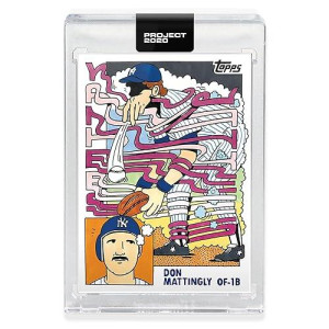 Topps PROJEcT 2020 card 269 - 1984 Don Mattingly by Ermsy