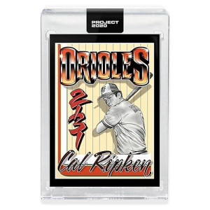 Topps Project 2020 Card 349-1982 Cal Ripken Jr. By Mister Cartoon