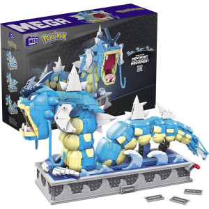 MEgA Pokmon Building Toys For Adults, Motion gyarados With 2186 Pieces, Moving Mouth And Tail, gift Idea For collectors