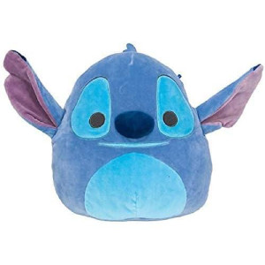 Squishmallow Kellytoy - Disney Stitch - 8 Inch (20Cm) - Official Licensed Product - Exclusive Disney 2021 Squad