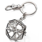 Dungeons & Dragons Magnetic Cage Dice Holder Keychain