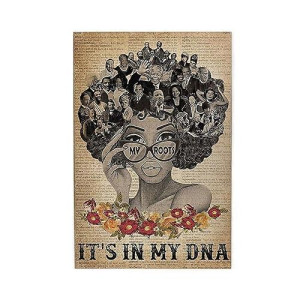 African American Jigsaw Puzzles For Adults And Teenagers Black Girl Art Wooden Puzzles Fun Family Game Inspirational Black Toy Educational Intellectual 1000 Piece