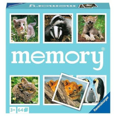 Ravensburger Animal Babies Memory Game - Engaging Picture Matching Game For Kids | Enhances Focus & Memory Skills | Fun For Family Game Night | Ideal For Ages 3 And Up