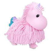 Eolo Jiggly Pets Kids� Unicorn The Cutest Rubbery Walking Little Unicorn, Full Body Movement, Bopping, Shaking, Memorable Music, Sound Effects, Fantastic Stretchy Hair, Pink, Ages 4+