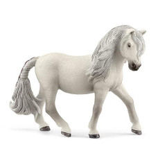 Schleich Horse Club Realistic Island Pony Mare Horse Figurine - Island Pony Mare Horse Action Figure Toy For Boys And Girls, Kids Ages 5+