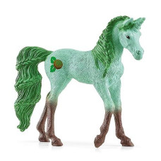 Schleich Bayala, Collectible Unicorn Toy Figure For Girls And Boys, Mint Chocolate Unicorn Figurine (Dessert Series), Ages 5+