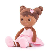 Lazada African American Baby Dolls Gifts Soft Plush Girl Toys Brown Skin 16"
