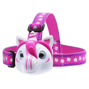 Unicorn Headlamp For Kids, Kids Toys For 3-10 Years Old Girls, Led Headlamp Toys With Elastic Headbands, Perfect Kids Christmas Stocking Stuffers, Gift For Camping, Hiking, Reading, Sleepovers