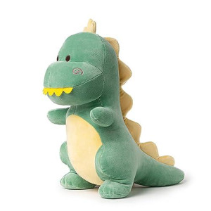 Adorlynetty Dinosaur Stuffed Animal,12� Cute Stuffed Dinosaur Plush Soft Dino Plush Dinosaur Plushie Toys For Boys Girls Baby Kids (Green)