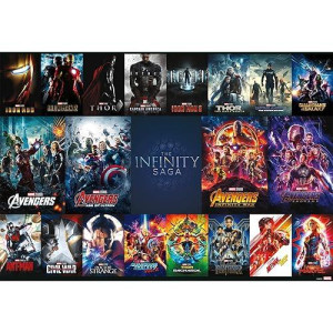 Buffalo Games - Marvel - The Infinity Saga - 2000 Piece Jigsaw Puzzle For Adults Challenging Puzzle Perfect For Game Nights - 2000 Piece Finished Size Is 38.50 X 26.50