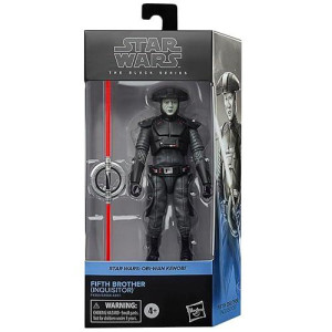 Star Wars The Black Series Fifth Brother (Inquisitor) Toy 6-Inch-Scale Obi-Wan Kenobi Action Figure, Toys Kids Ages 4 And Up