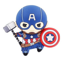 Captain America 3D Foam Magnet