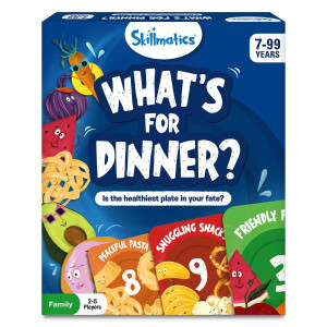 Skillmatics Card Game - What'S For Dinner, Fun Strategy & Memory Game, Gifts & Family Friendly Games For Ages 7 And Up