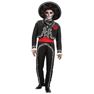 Day Of The Dead Costume (Small 38-40)