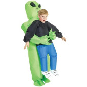 Morph Alien Costume For Kids, Inflated Alien Costume, Kids Inflatable Costume Alien, Child Inflatable Alien Costume, Alien Inflatable Costume Kids, Abducted By Aliens Costume, Alien Blow Up Costume
