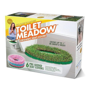 Prank-O Toilet Meadow Gag Gift Empty Box, Father'S Day Gift Box, Wrap Your Real Present In A Convincing And Funny Fake Gift Box, Practical Joke For Birthday Presents, Holidays, Parties
