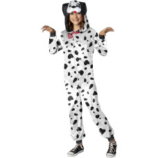 Fun World Girls Dalmatian Tween Costume, Medium, White