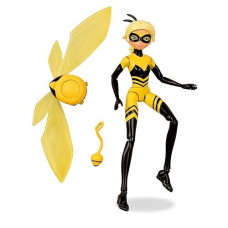 Bandai Miraculous: Tales Of Ladybug And Cat Noir Small Queen Bee Doll | 12Cm Queen Bee Doll With Accessories | Chloe Superhero Queen Bee Toy Toys Dolls Range