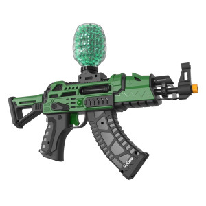 Yagee Electric Splatter Ball Blaster In Backyard Fun And Outdoor Games, Shoots Eco-Friendly Splatter Balls For Adult, Green