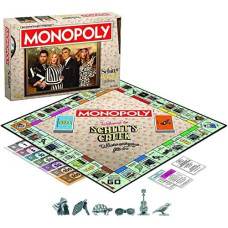 Monopoly Schitt'S Creek | Game Tokens Include Bebe Crow, Patrick'S Guitar, Rosebud Motel Key & More | Officially Licensed And Collectible Monopoly Game Based On Award Winning Series Schitt'S Creek