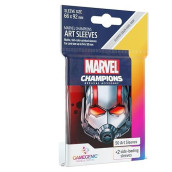 Marvel Champions The Card Game Official Ant-Man Art Sleeves Pack Of 50 Art Sleeves And 1 Clear Sleeve Card Game Holder Designed For Use With Tcg And Lcg Games Made By Fantasy Flight Games