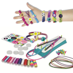 Yoriko Friendship Bracelet Making Kit For Teen Girls With Complete Bracelet Making Supplies Tool- Diy Arts And Crafts Toys For Kids (Multi-Colored)