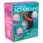 Mollybee Kids Preschool Action Cards, Kitty Princess Dance And Play, Scavenger Hunt And Pretend Play Activity Cards
