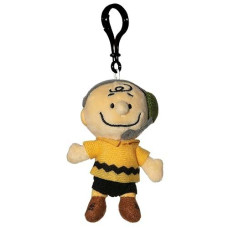 Jinx Snoopy In Space Charlie Brown Mission Control Clipsters Toy, 4-In Plush Hangers From Apple Tv+ Series For Fans Ages 3+