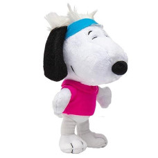 Jinx Official Summer Peanuts Collectible Plush Snoopy, Excellent Plushie Toy For Toddlers & Preschool, Happy Bandana