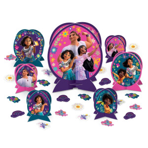 Disney Encanto Birthday Cardstock Table Decorating Kit - 12 45 Multicolor 1 Pc