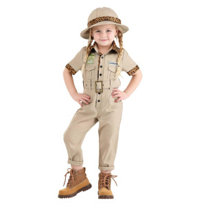 Zookeeper Costume For Toddlers 2T Beige