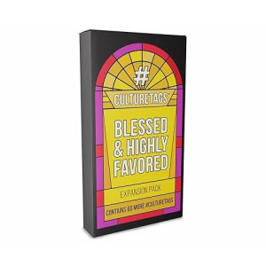 #Culturetags Expansion Pack - Blessed & Highly Favored | 60 New Cards For People Who Love Hashtags + The Culture | Ages 13+ Years