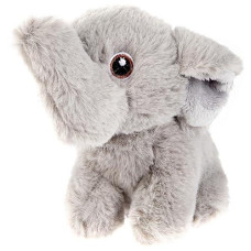 Aurora, 35067, Eco Nation Mini Elephant, 5In, Soft Toy, Grey