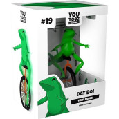 Youtooz Dat Boi Vinyl Figure, 4.9" Youtooz Memes Frog On A Unicycle For Here Comes Dat Boi Meme - Youtooz Meme Figure Collection