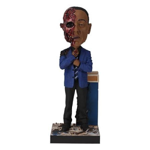 Royal Bobbles Breaking Bad Gus Fring Face Off Bobblehead, Premium Polyresin Lifelike Figure, Unique Serial Number, Exquisite Detail