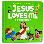 Jesus Loves Me Christian Sound Books For Toddlers 1-3 | Musical & Religious Toddler Books | Ideal Baptism Gifts For Boys And Girls - Interactive Baby Books For 1 Year Old For Easter Baskets