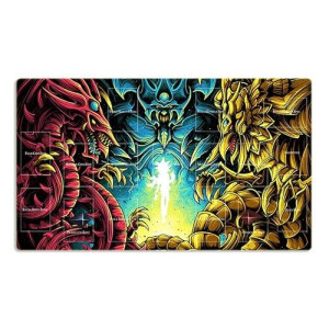 Mlikemat New Playmat Osiris The Sky Dragon Yami Yuugi Mouse Pad Tcg Ccg Trading Card Game Mat + Free Bag (Zd014-226)