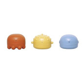 Ubbi Muted Color Bath Squeeze Toys, Baby Bath Accessory, Water Toys For Toddler Bath Time Play