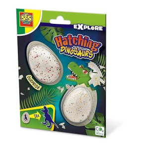 Ses Creative 25083 Hatching Dinosaurs-2 Surprise Eggs