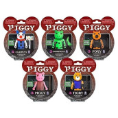 PIggY - Action Figure (35 Buildable Toys, Series 1) Includes DLc Items] (complete Set)A