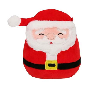 Squishmallows Official Kellytoy 4.5 Inch Soft Plush Squishy Toy Animals (Nick Santa Claus)
