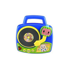 Ekids Cocomelon Toy Turntable For Toddlers With Built-In Nursery Rhymes And Sound Effects For Fans Of Cocomelon Toys