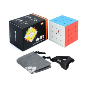 cubelelo Drift 4M 4x4 (Magnetic) Stickerless Speed cube 4x4x4 Puzzle for Kids & Adults Magic Speedy Stress Buster Brainstorming Puzzles (Multicolor)