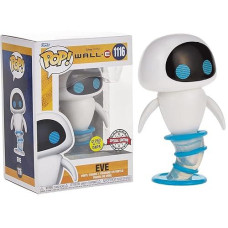 Funko Pop! Disney: Wall-E - Eve Flying - Glow In The Dark - Collectible Vinyl Figure - Gift Idea - Official Products - Toys For Kids And Adults - Movies Fans