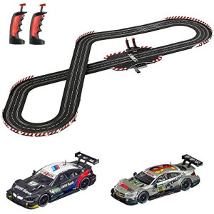 Carrera Digital 132 20030015 Dtm Speed Memories Digital Electric 1:32 Scale Slot Car Racing Track Set For Racing Up To 6 Cars At Once - Includes Two 1:32 Scale Cars & Two Dual-Speed Controllers Age 8+