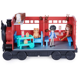 Wizarding World Harry Potter, Magical Minis Hogwarts Express Train Toy Playset With 2 Exclusive Figures, 10 Accessories, Kids Toys For Ages 6 And Up