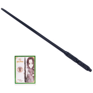 Wizarding World Harry Potter, 12-Inch Spellbinding Severus Snape Magic Wand & Spell Card, Kids Toys, Accessory For Halloween Costumes For Girls & Boys