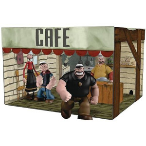 Popeye 5 Points Actionfigur Deluxe Box Set