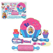 Just Play Disney Junior Alice�S Wonderland Bakery Bag Set, Dress Up And Pretend Play, Officially Licensed Kids Toys For Ages 3 Up