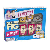LankyBox Mystery Figure - 6 Pack for The Biggest Fans, 6 of 10 Possible Figures Including Foxy, Rocky, and Ultra-Rare canny, Which Will You get